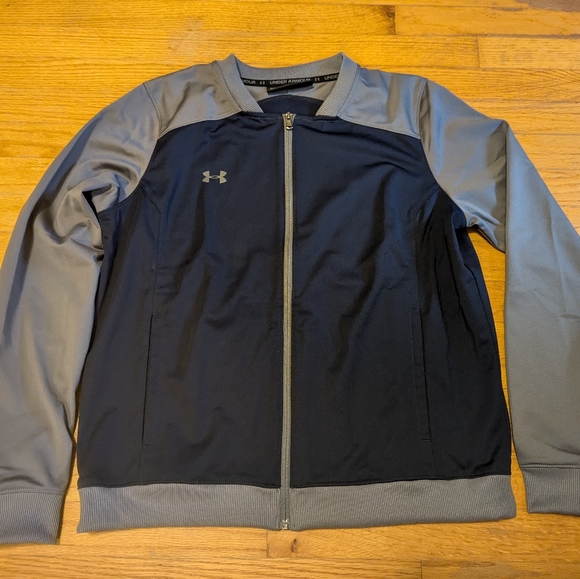 Women's Underarmour zip up lightweight sweater jacket size XL - Picture 1 of 4